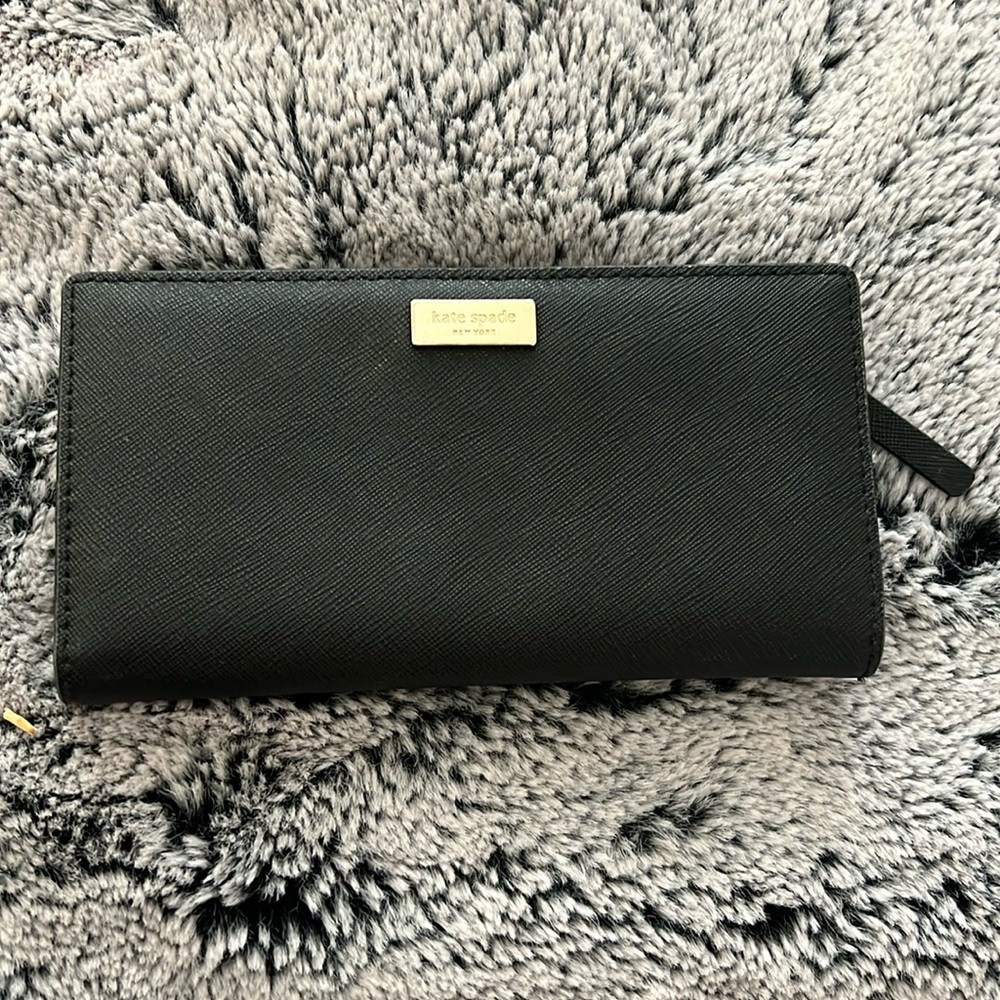 Kate Spade black wallet